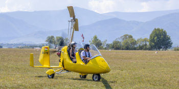 Zbor cu gyrocopterul